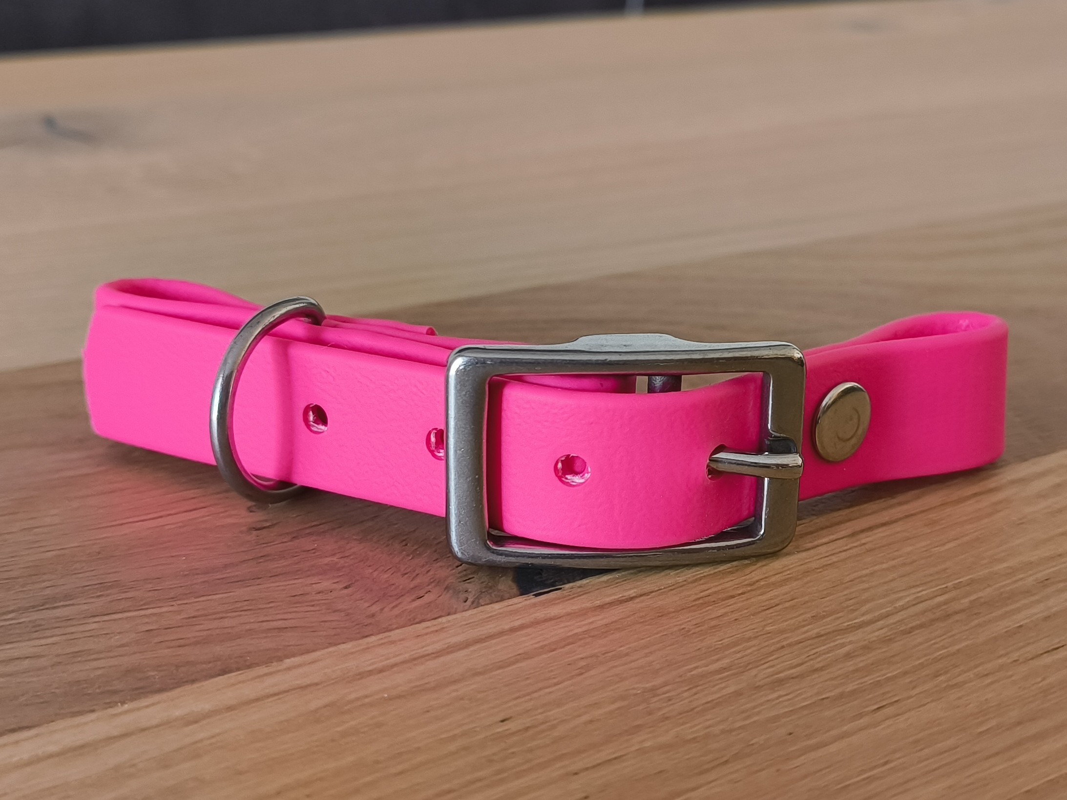 Biothane neon pink