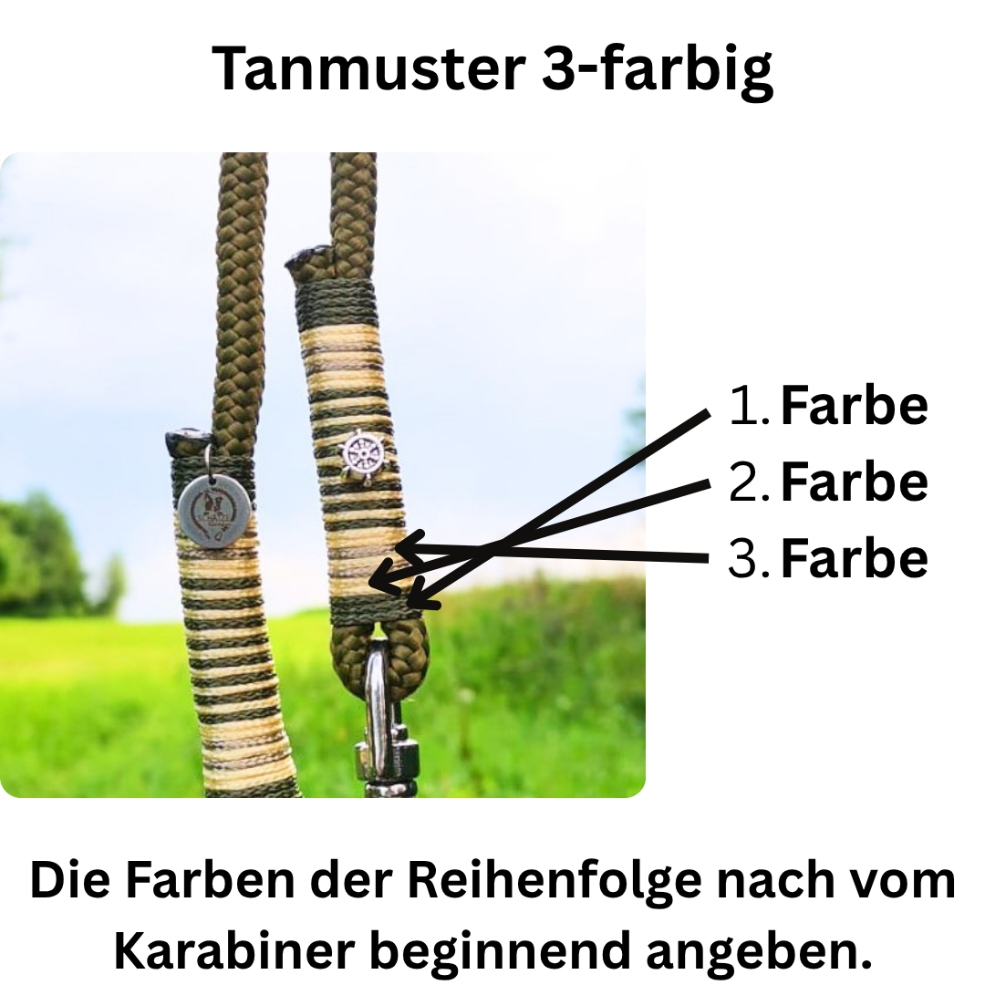 Tanmuster 3-farbig